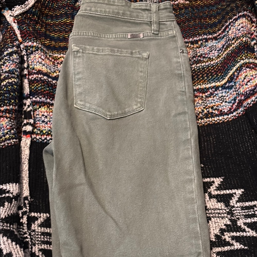 Green Denim Jeans